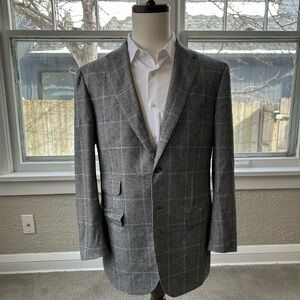 Sartorio Napoli for Sid mashburn suit men’s 42R pants 35x29 pleated